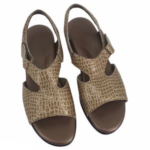 SAS Suntimer Heel Strap Croc Sandal